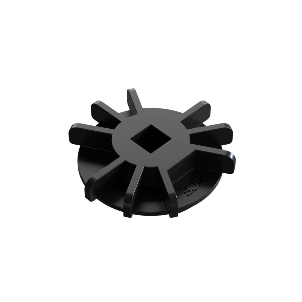 Replacement drain plug for trade waste bin