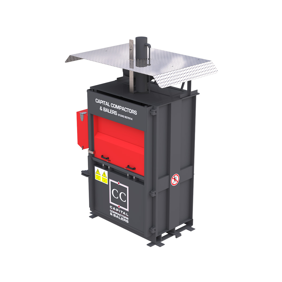 APV500 mill size vertical baling press