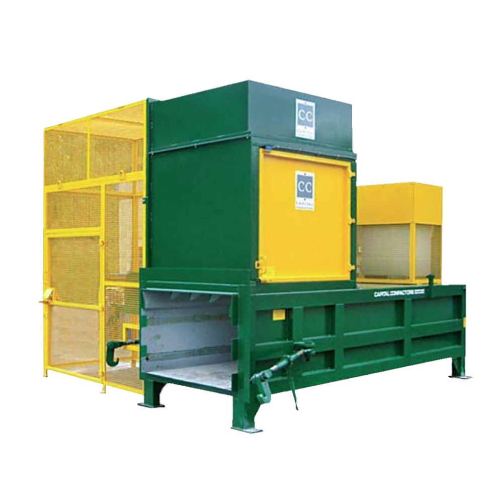 CS4 compactor with side bin lift