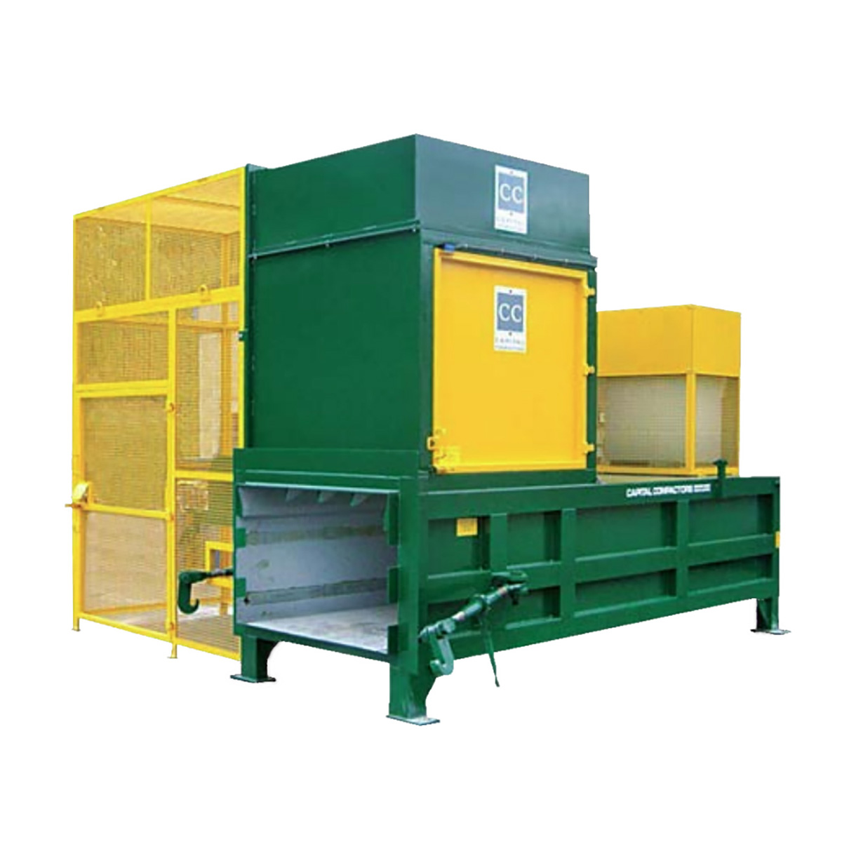 CS4 compactor with side bin lift