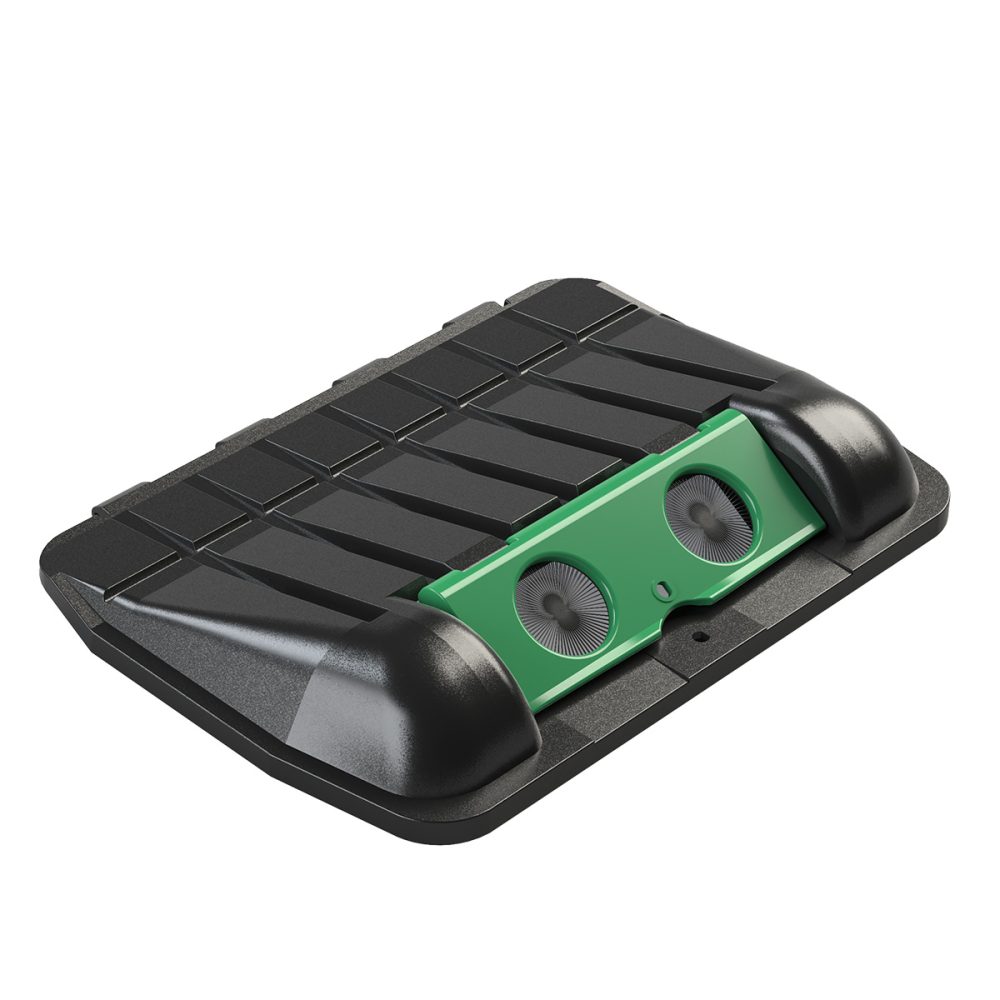 1280L Recycling Lid with Brushes