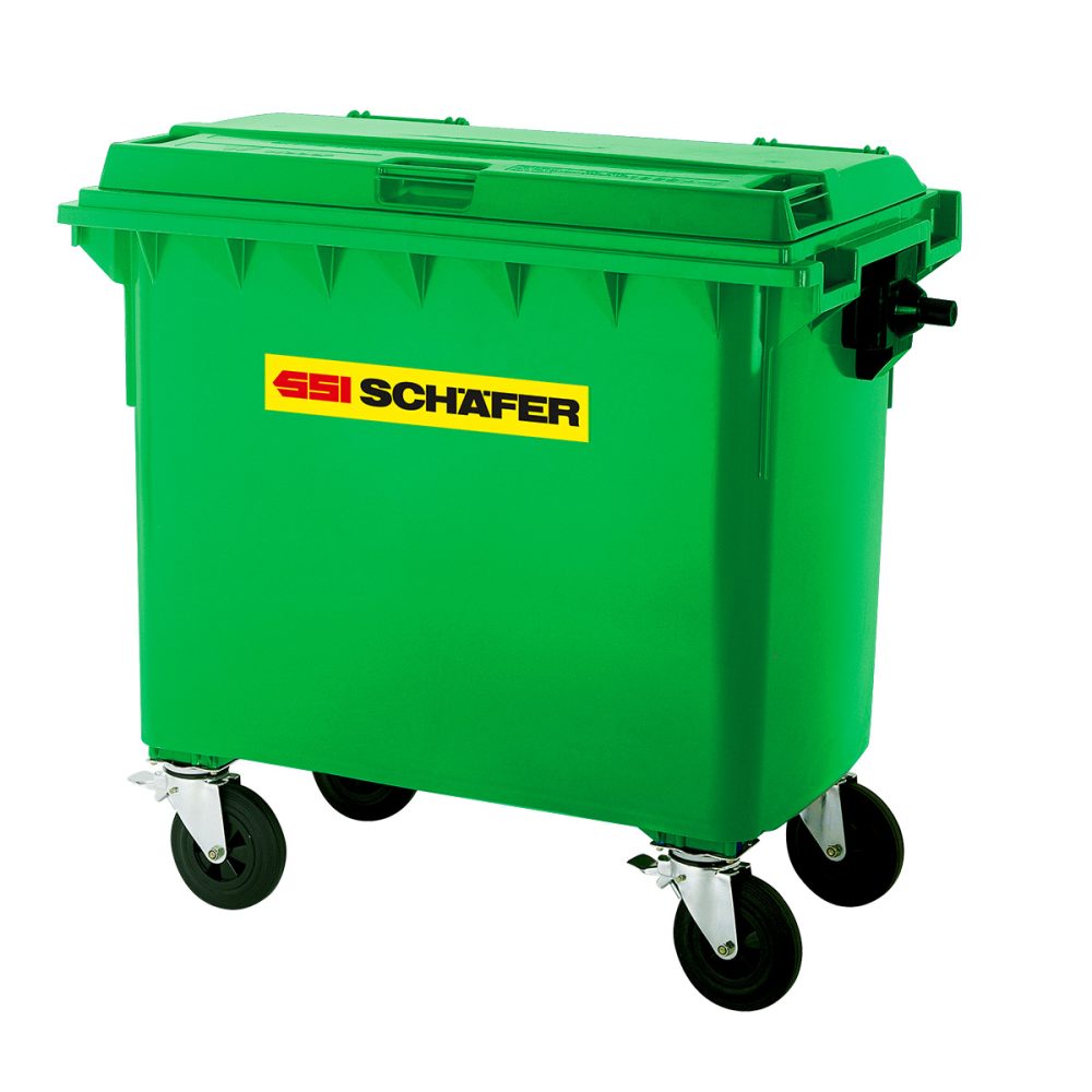 Schafer 4 Wheeled Plastic Bin - Image 4