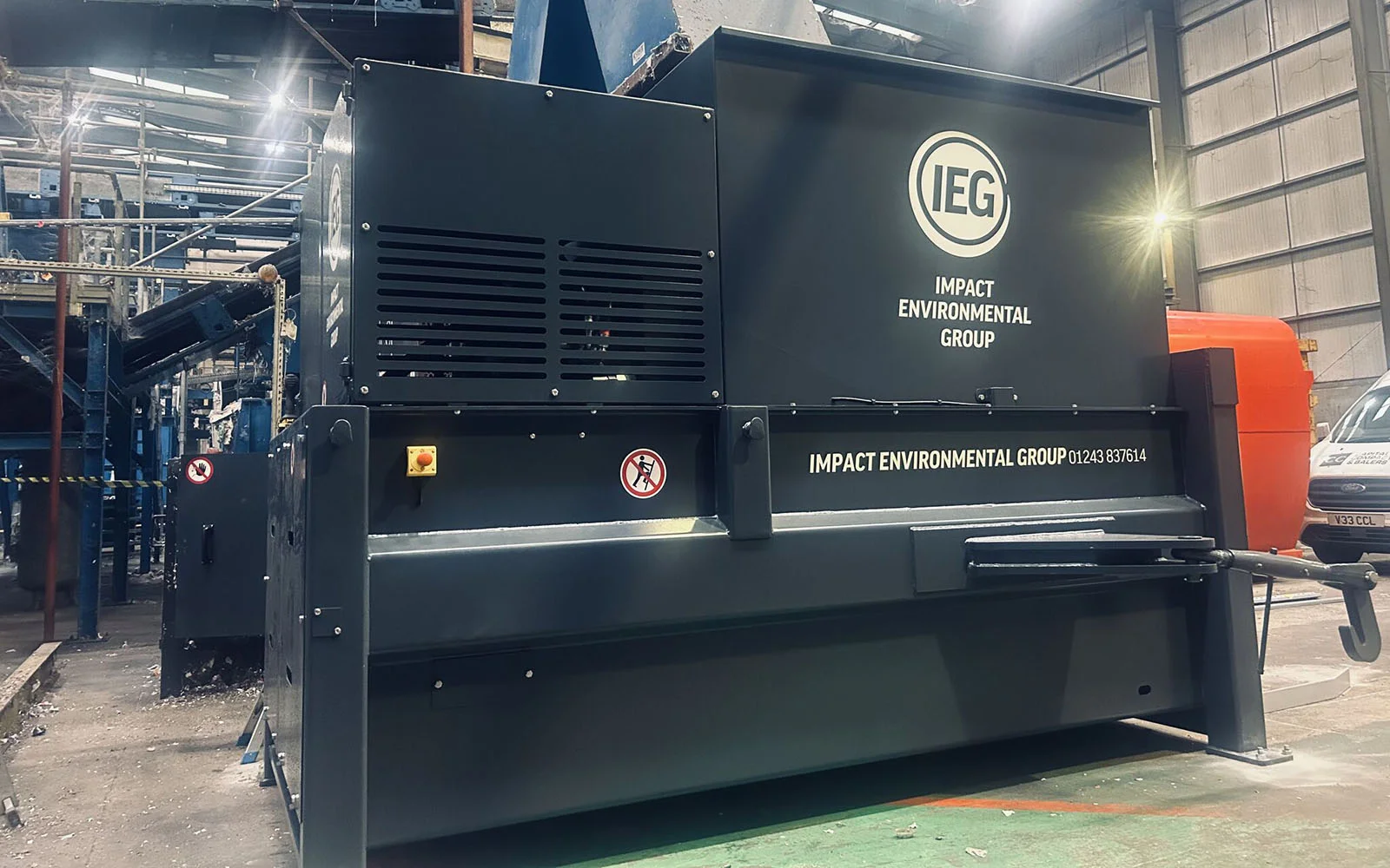 IEG compactors and balers with remote monitoring technology