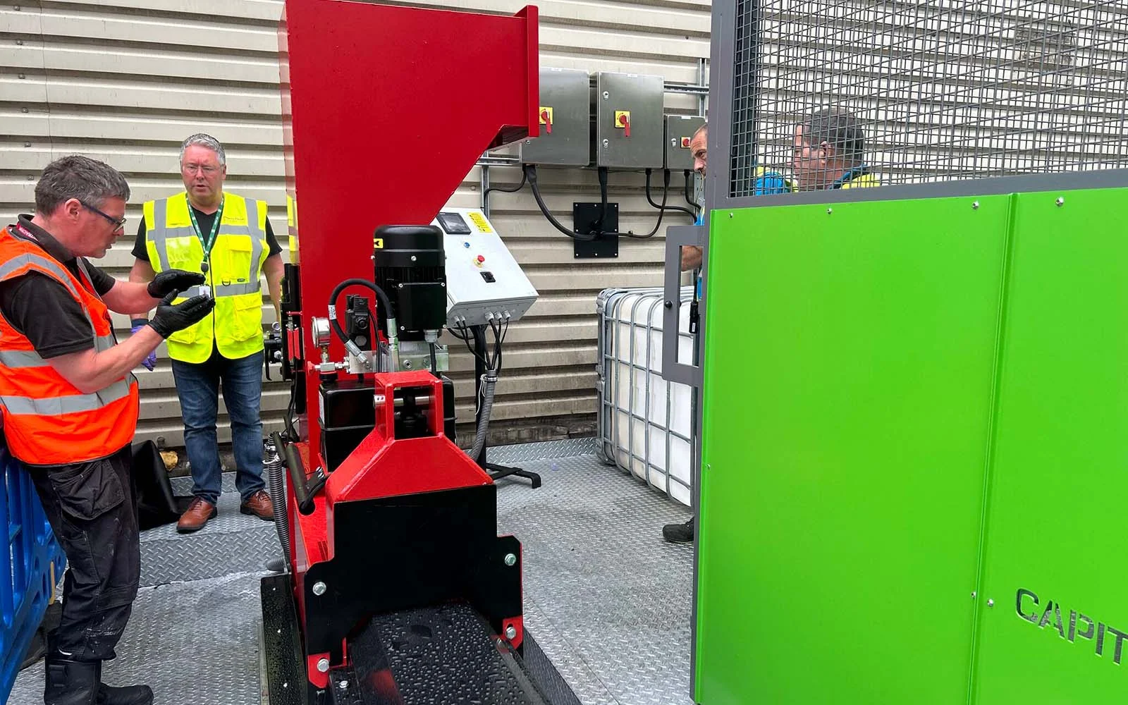 Waste management services for compactors and balers