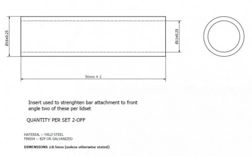55mm Tube Inserts (AM Spring Kits)