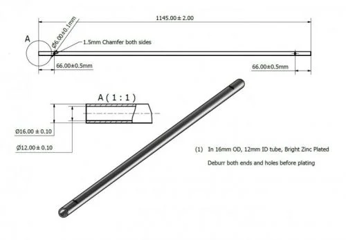 Hinge Bar for Trade Waste lids