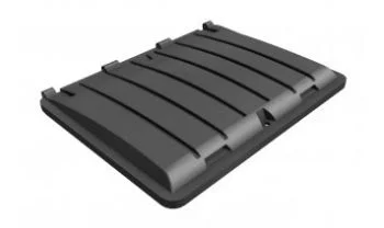 W:1239mm xL:932mm MA4937 1100 Litre Trade Waste Container lid