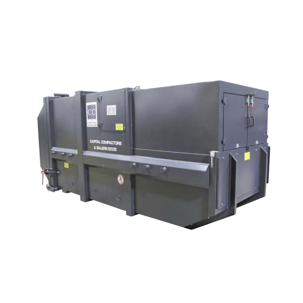 CP10 skip portable waste compactor