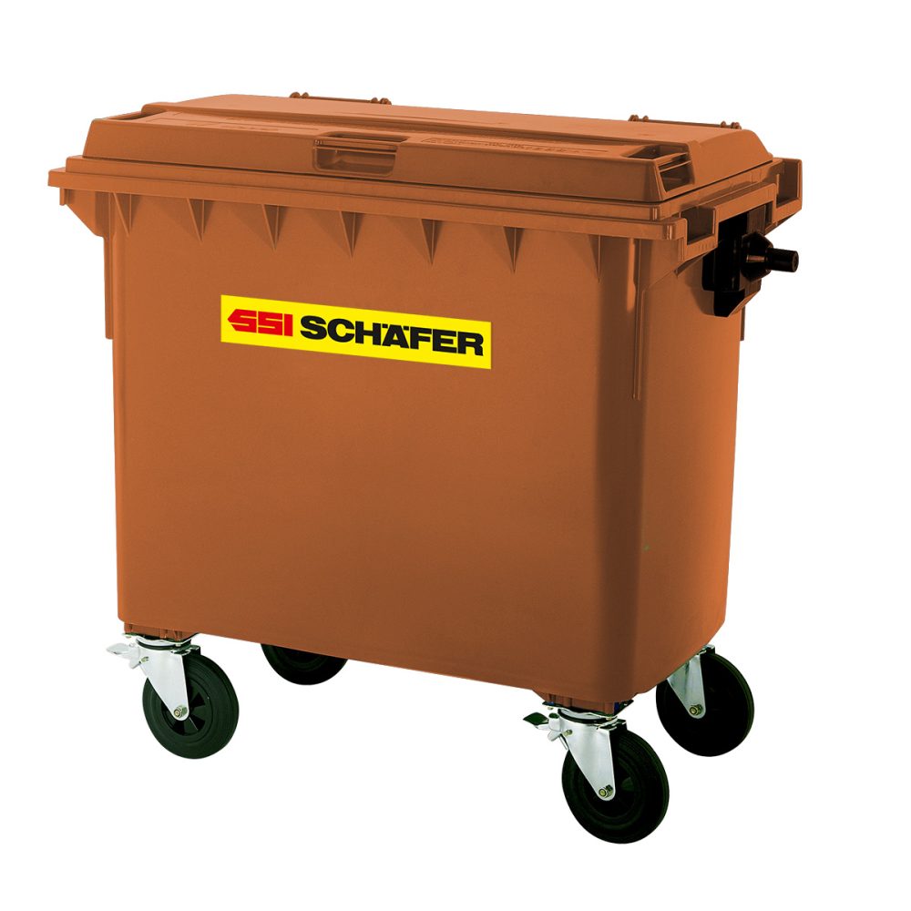 Schafer 4 Wheeled Plastic Bin - Image 2