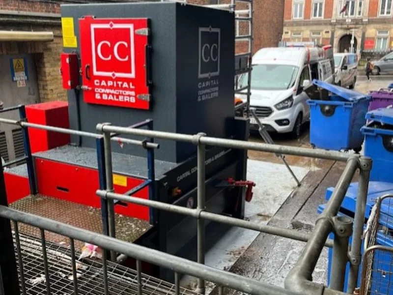Clapham Junction Railway Station Compactor