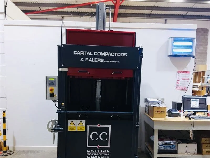 Vertical Baler Installation in Scotland